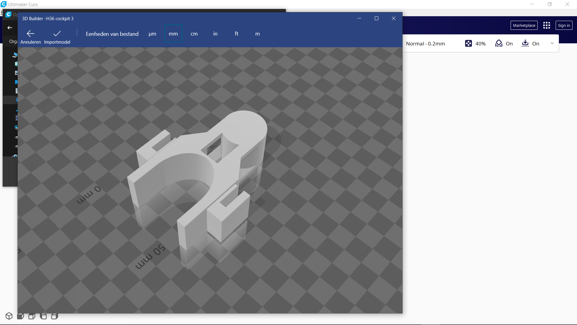 kanyon bisiklet h36 kokpit ışık binmek by vdk liam hobi kendin yap spor açık havada bisikleti 3D print model - Mito3D