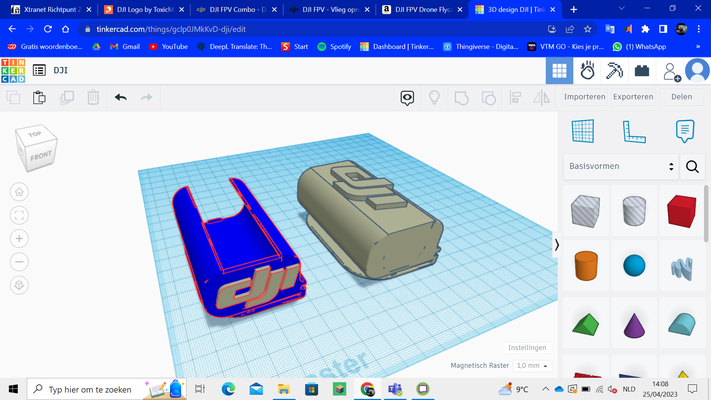 bateria caso bainha dji fpv remixado by vdk liam passatempo faça robótica droneracing djifpv 3d print model - Mito3D