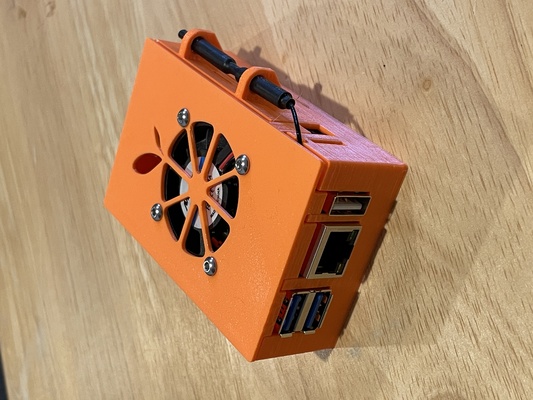 portakal pi 3 lts durum kılıf 40mm hayran yeniden karıştırılmış by borç hobi kendin yap elektronik 3d print model - Mito3D