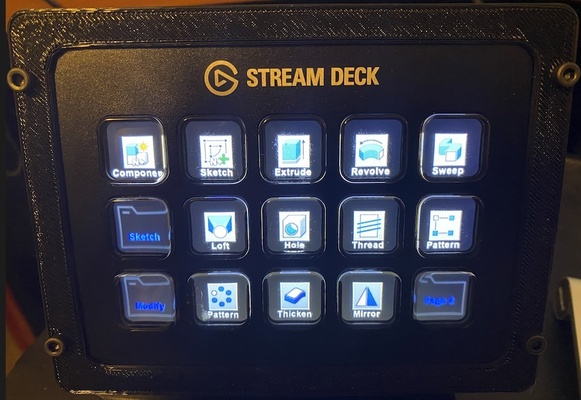 stream deck rig mount dual axis magnetic rotation by vicpylon hobby & diy electronics thingiverse 3d print model - Mito3D