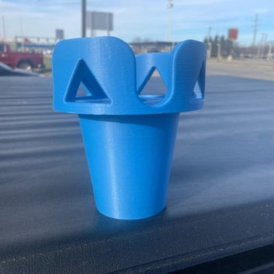 yeti rambler cup holder adapter by rem thompson hobby & diy vehicles cupholder 3d print model - Mito3D