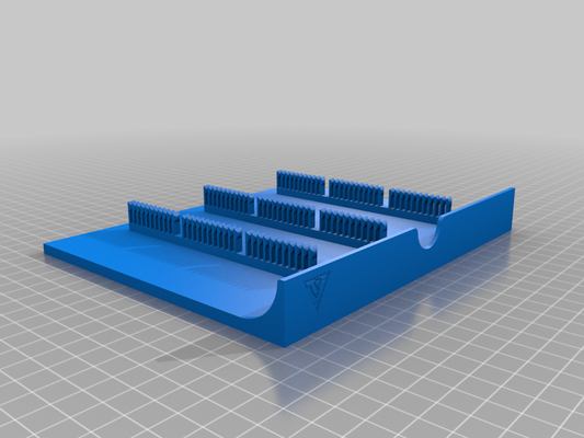 shallow drawer dupont organizer remixed by tuxydoh hobby & diy electronics 3d print model - Mito3D