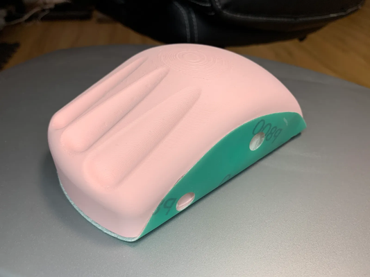 ergonômico lixar quadra 150mm disco by médico restaurador ferramentas mão lixa bloco esmerilhamento 3d print model - Mito3D