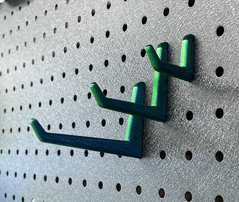 çivi kancalar metal çelik pegboard'lar metrik imparatorluk yeniden karıştırılmış by kız tasarım araçlar organizatörler duvar kanca yazı tahtası depolama atölye ağaç işleri organizasyon garaj pegboard kancası 3d print model - Mito3D