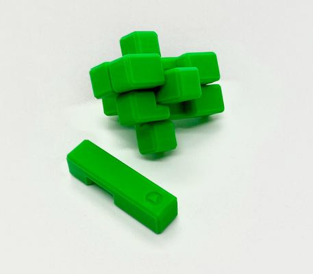 grat puzzle geteilt by siedler spielzeuge spiele rätsel geschenk parametrisch rubiks würfel spielzeug 3d print model - Mito3D