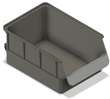 cassetta degli attrezzi toolwall impilabile by veepeekoo utensili organizzatori 3d print model - Mito3D
