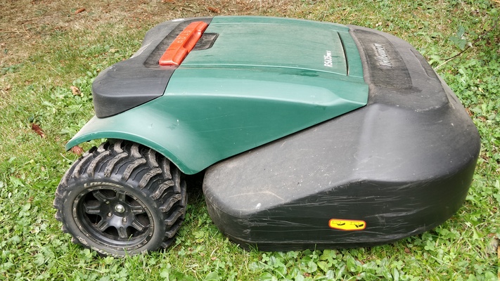 robomow rc rueda adaptador by raeuberhose casa jardín ruedas coche rcwheels cortacésped robótico rcwheel 3d print model - Mito3D