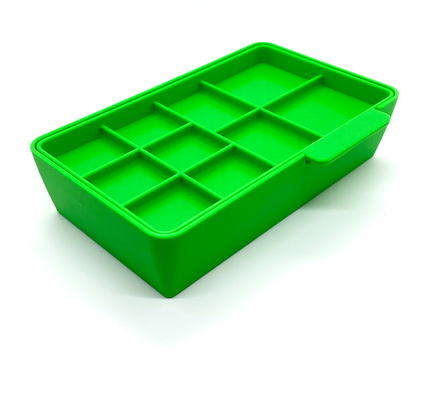 minimaliste tray partagé by colons outils organisateurs plateau lisse svelte titulaire soutien diviseur organisateur espace rangement boîte 3d print model - Mito3D