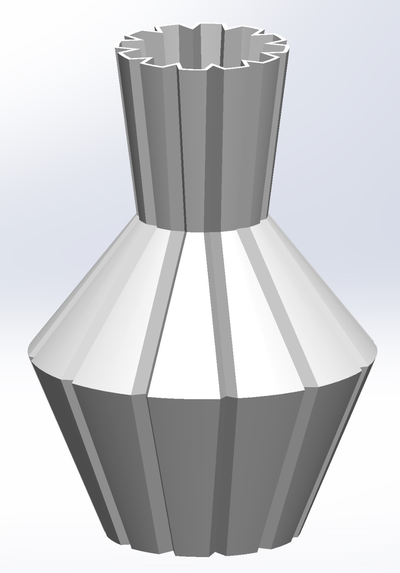 vase by maxgrossmann ménage bureau 3d print model - Mito3D