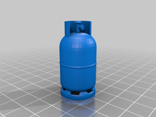 gás garrafa válvula by pro5komp miniaturas arquitetura 3d print model - Mito3D