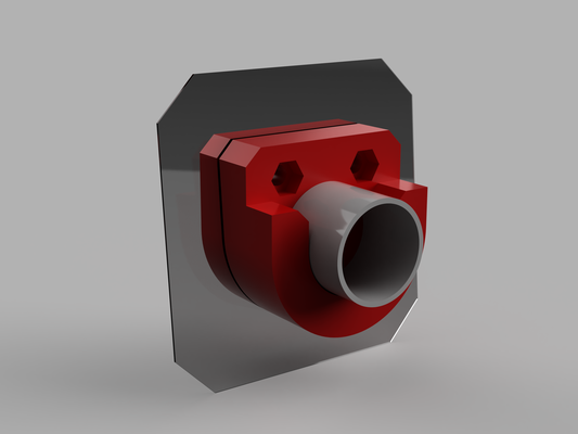 drybox spool mount by oktkas 3d printer accessories filamentdrybox spooldrybox 3d print model - Mito3D
