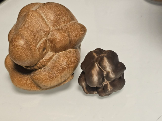 iogue homem orangotango tímido chorando buda by kriz r arte esculturas 3d print model - Mito3D