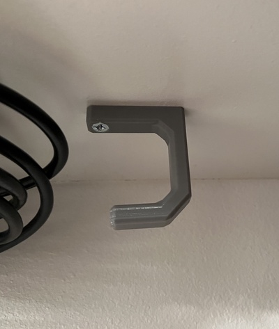 cable storage hanger by wesyarber tools organizers hook studio audio 3d print model - Mito3D