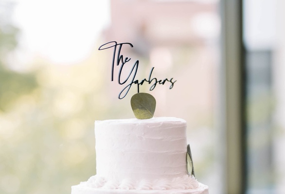 mariage gâteau topper to posséder by wesyarber art modèles décoration décor décorations didacticiel yarber 3d print model - Mito3D
