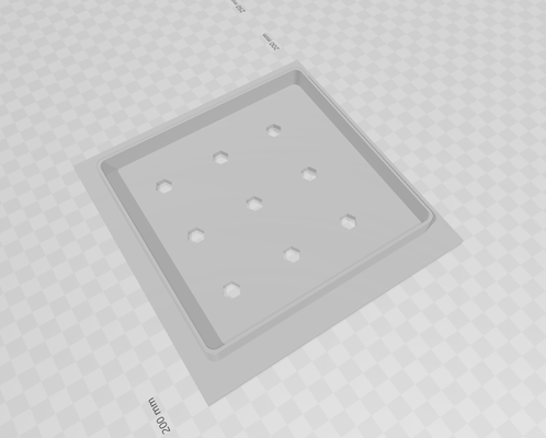 ração 9 buracos by axel veyreveze casa modelos ventilação 3d print model - Mito3D