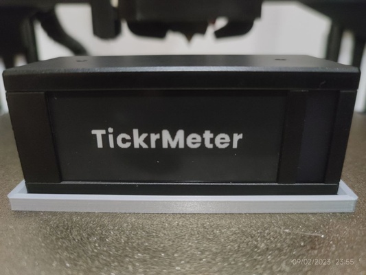 tickrmeter base ficar pé by cara impressora ferramentas aparelhos criptomoeda cripto estoque forex ticker criptoticador cotação bolsa 3d print model - Mito3D