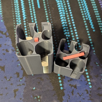 ızgara sonluluğu buton madeni para hücre pil depolama yeniden karıştırılmış by dalkain araçlar organizatörler organizatör masaüstü istiflenebilir sıralama çöp kutusu cr2032 lr44 masa düzenleyici cr2025 piller cr2016 357 cr1220 3d print model - Mito3D