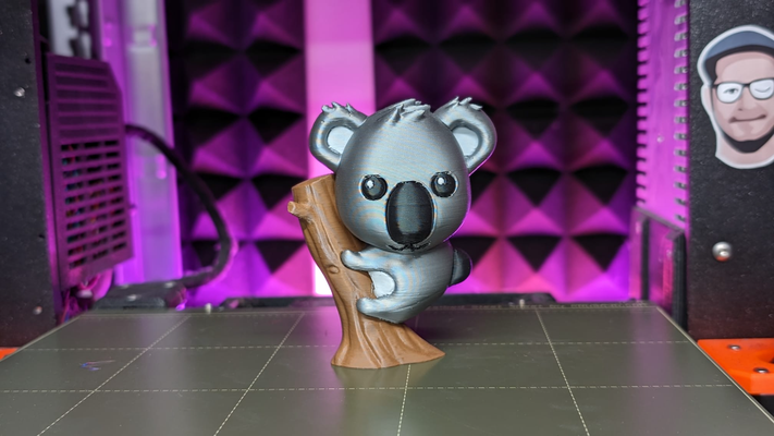 bebek koala by wf3dprinting sanat heykeller mmu renkli şekil vermek model göçebe heykeltıraş ams 3d print model - Mito3D