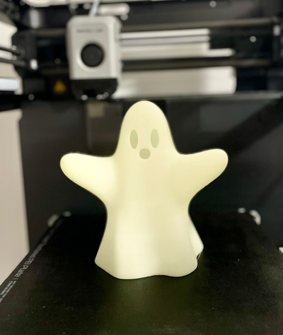 assustador fantasma by 3d arte esculturas bruxas brilho in sombrio escultura esculpir fácil impressão colocar suporte 3d print model - Mito3D