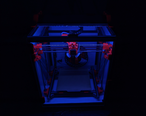 hr fn corexy 3d impresora by hdz diseños partes 3dprinter lineal bambu laboratorio personalizada rígido hipercubo hipercuboevolución cuervo materia prima ender3bed trillizos corexyprinter 3d print model - Mito3D