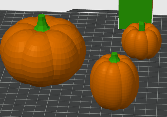 decorative pumpkins by wisetait household festivities 3d print model - Mito3D