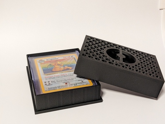 pokemon toploader holder by tniver1030 toys & games box card mtg tgc 3d print model - Mito3D