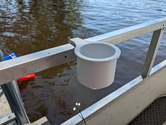 facile impression ponton clip porte gobelet by tniver1030 loisir diy véhicules bateau 3d print model - Mito3D