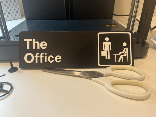 ufficio logo by ardente maiale arte segni loghi 3d print model - Mito3D