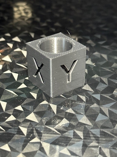 to directions & calibration cube internal x-y compensation bambu x1 x1c p1p p1s by prusacrusher009 3d printer test models calibrate bambulab lab testing inches inch block speed temp xy tower pla petg bambulabs 3d print model - Mito3D