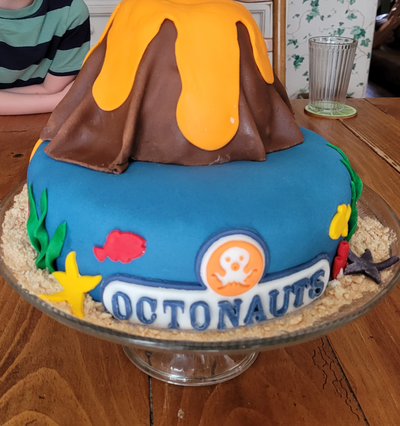 octonauts logo cookie cutter by tuckobi toys & games cake birthday fondant 3d print model - Mito3D