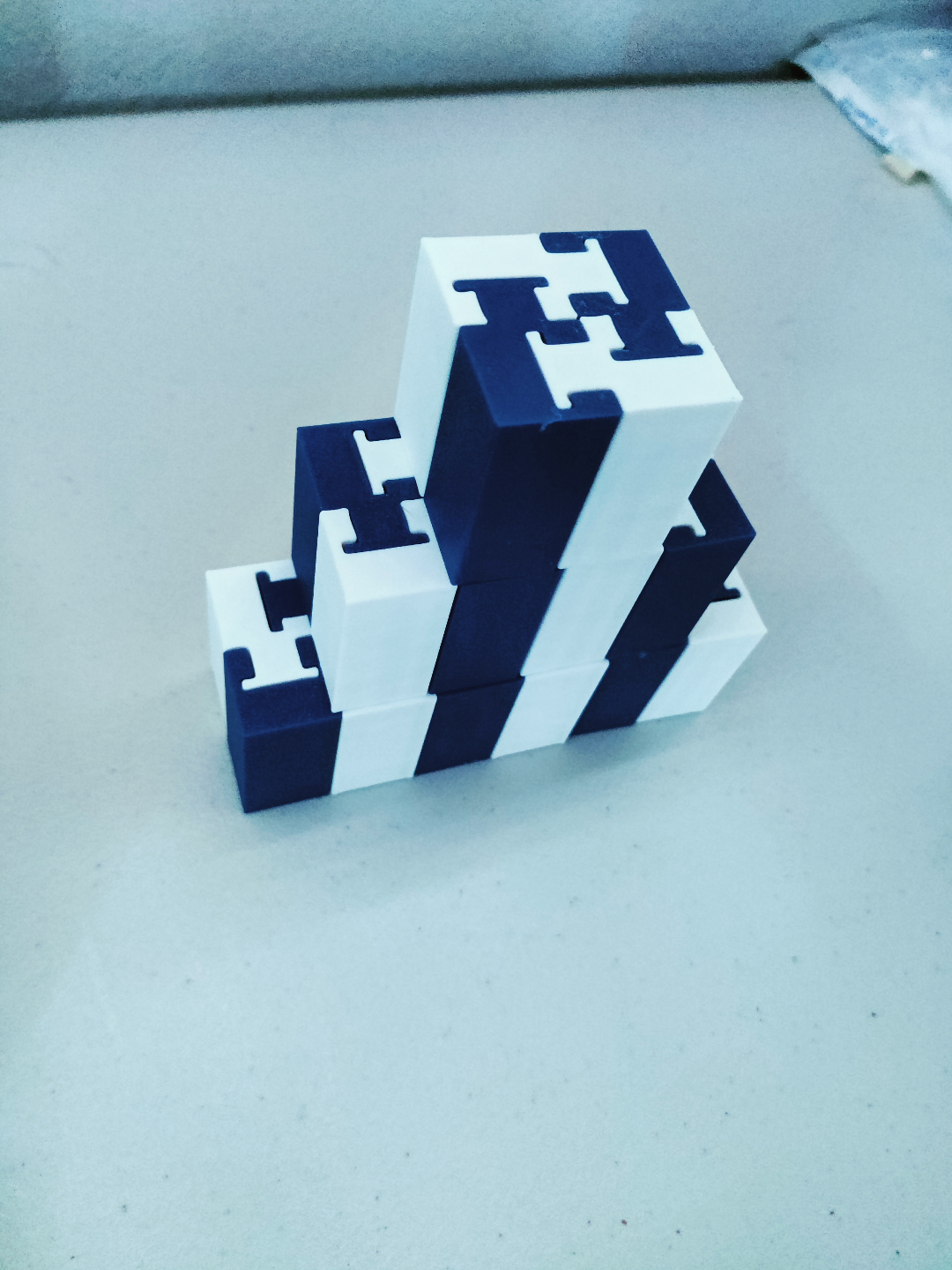 simples enigma inquietação cubo by vamos brinquedos jogos quebra cabeças brinquedo 3D print model - Mito3D