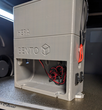 bentobox base schalter ausschnitte draht management neu gemischt by molybdän 3d drucker zubehör x1c p1s gehege 3d print model - Mito3D