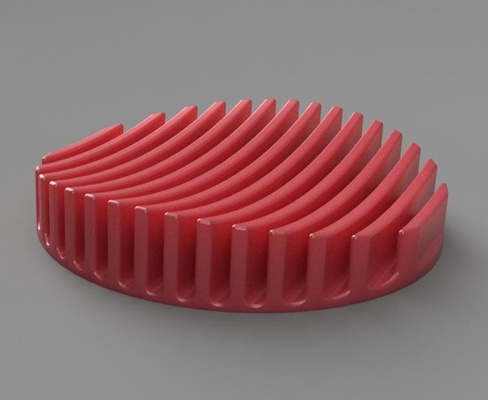 savon plat by rosée ménage maison modèles chose universelle 3d print model - Mito3D