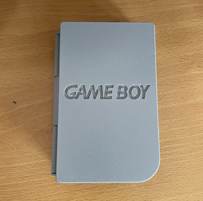 game boy dmg fat box case logo shared by dunnoz tools organizers gameboy 3d print model - Mito3D