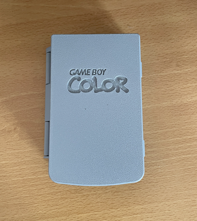 game boy color box case logo shared by dunnoz tools organizers gameboy 3d print model - Mito3D