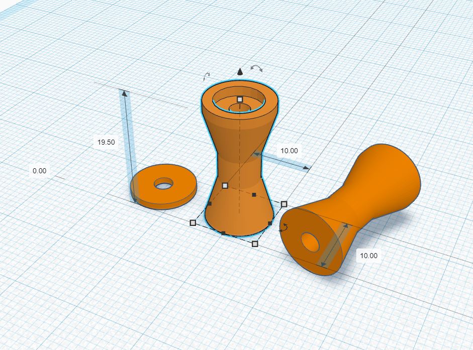 craftgrip fai anti slip basamento by anefico passatempo attrezzo titolare supporto drybox presa facile piedi colla gomma cancellare bastone mestiere semplice m3screw antiscivolo 3D print model - Mito3D