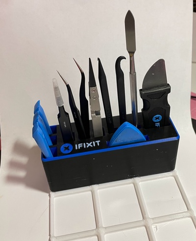 gridfinity ifixit toolkit holder remixed by plomdawg tools organizers mako 3d print model - Mito3D