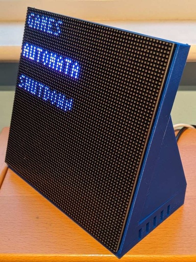 ahududu pi + led matris durum kılıf v0 1 by nethen t hobi kendin yap elektronik adreslenebilirler hücresel otomatlar ledler raspberry kutuları retro oyun yılan uzay gemileri tetris video oyunu 3d print model - Mito3D