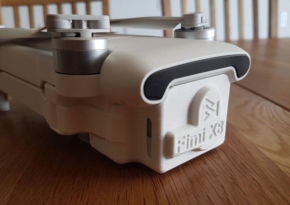 fimi x8 gimbal protetor by yvind passatempo faça robótica thingiverse 3d print model - Mito3D