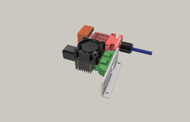 cr 6-se bambuhottend adapter by babok 3d printer parts cr6se cr6-se cr6 mode 3d print model - Mito3D