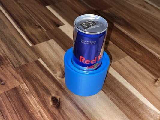 tesla model 3 cup holder red bull cans by dutchworkx3d hobby & diy vehicles cupholder teslamodel3 3d print model - Mito3D