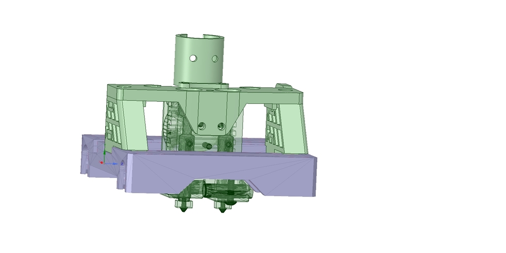 ctc e3d chimera ciclope hotend montare bowden by bula87 pl 3d stampante parti hotendmount thingiverse wanhao flashforge e3dchimera ctcprinter e3dcyclops 3D print model - Mito3D