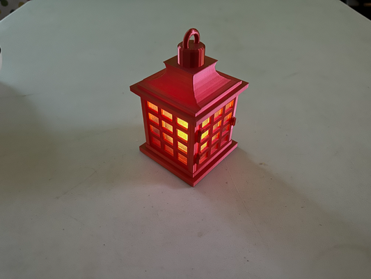 tè luce lanterna by zwillia121 arte sculture porta tealight candela 3d print model - Mito3D