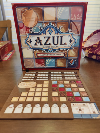azul master chocolatier overlay by kalcemo toys & games board chocolate 3d print model - Mito3D