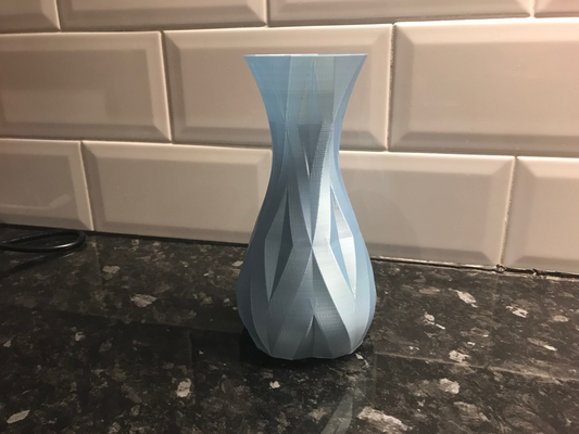 kristall vase by brithawkes haushalt dekor modus einfach drucken 3d print model - Mito3D