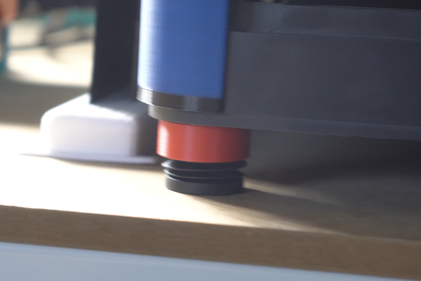 bambulab p1p anti vibração pés adaptador by livreto 3d impressora acessórios 3d print model - Mito3D