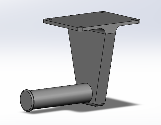 filament spool holder table by finengineer 3d printer accessories spoolholder filamentspoolholder roll rollholder 3d print model - Mito3D