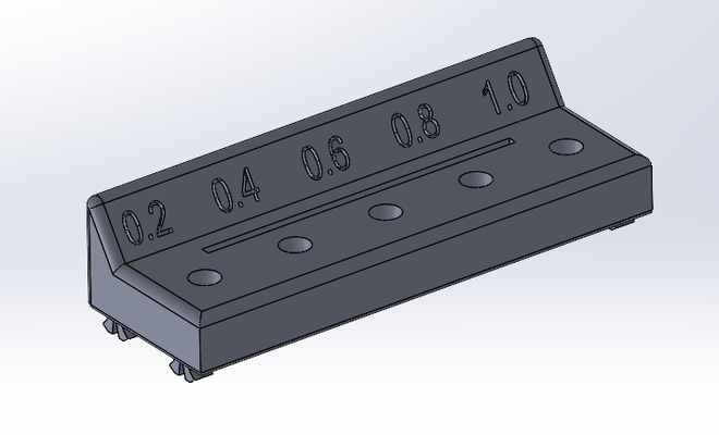 bocal extrusora suporte ender 3 crialidade impressoras by engenheiro 3d impressora acessórios chave inglesa porta ferramentas ender3 3d print model - Mito3D