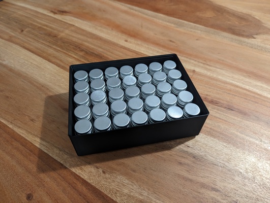 gridfinity klein krug container neu gemischt by schichtkuchen werkzeuge veranstalter 3d print model - Mito3D
