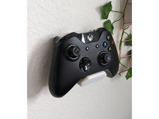 xbox controller wall mount by motor-fuzzi tools organizers x-box gaming 3d print model - Mito3D